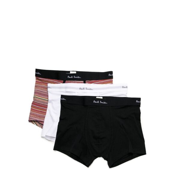 Paul Smith Men Mix Signature 3-Pack Boxer Shorts - Picture 1 of 4